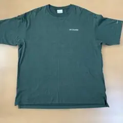 Columbia ダークグリーン Tシャツ M