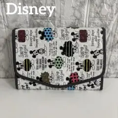 Disney ディズニー　ミッキー　母子手帳ケース　マルチケース　大容量