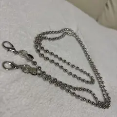 ボールチェーン メタルショルダースマホストラップ