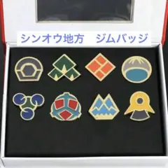 【ジョウト】 ポケモンセンター ジムバッジコレクションコンプリートセット №6 ポケモン ジムバッジコレクション コンプリートセット ジョウト
