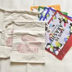 嵐 ARASHI 巾着袋 ジッパー グッズ
