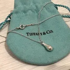 Tiffany ティアドロップ　ネックレス　ペンダント　スターリングシルバー