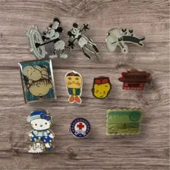キャラクター ピンバッジ セット