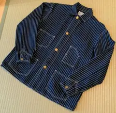 ジョーマッコイ INDIGO WABASH STRIPE JACKET (38)