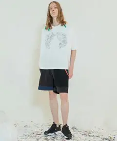 新品 STOF × SHACHIHATA 魑魅魍魎 カラーリング Tシャツ