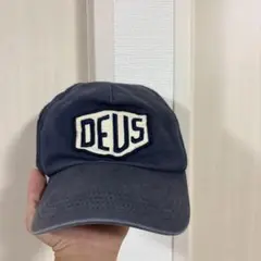 DEUS ネイビーキャップ メッシュ