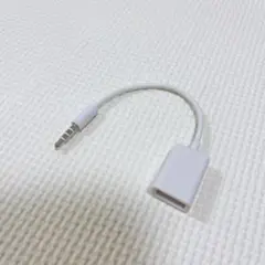 FYL 3.5mm AUX端子用オーディオプラグジャック USB2.0 変換