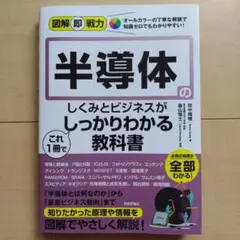 【美品】図解即戦力 半導体のしくみとビジネスがこれ1冊でしっかりわかる教科書