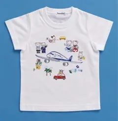 ANA ファミリア　Tシャツ　飛行機のなかデザイン　90cm