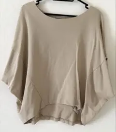 BARNYARDSTORM ベージュ ドルマンスリーブTシャツ