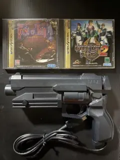 セガサターン バーチャコップ2、ザ ハウス オブ ザ デッド、バーチャガンセット