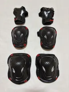 スケボー／スポーツ用プロテクター（キッズ）　【6ピースセット】