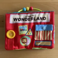 エドインター　ふわふわトーイ　布絵本WONDERLAND ワンダーランド