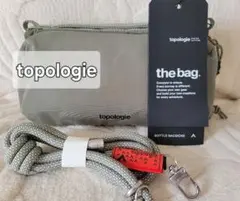 新品 topologie ボトルサコサッシュ ストラップ付 トポロジー 斜めがけ