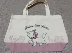 【値下げ】Disney マリーちゃん Paris 両面トートバッグ♡【新品】