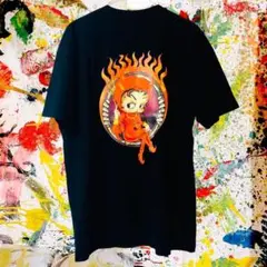 デビル ベティ ケミカルウォッシュ リプリント Tシャツ 半袖 メンズ 新品