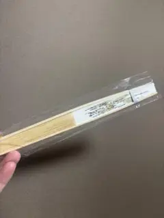 竹製 和風 扇子 未開封