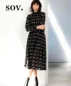 79626　sov.　ダルメシアン柄　ワンピース
