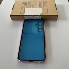 未使用GALAXYS23 FE アルミケースクリア 両前後強化ガラスマグネット式