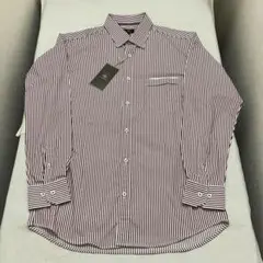 新品 JOSEPH ABBOUD ストライプ 長袖シャツ　シャツ large L