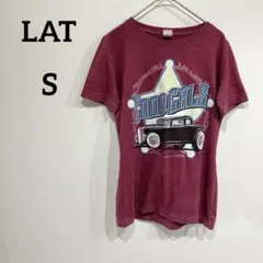 LAT 【S】FOOD GALS Tシャツ レディース バーガンディ