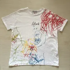 ZARA アートプリント半袖Tシャツ　 Mサイズ