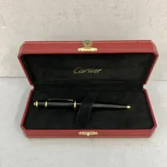 カルティエ Cartier ボールペン 繰り出し式 ブラック