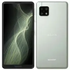 【新同品・simフリー】AQUOS sense5G SH-M17オリーブシルバー