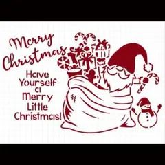 ステンシルシート 【X-2】 クリスマス Christmas