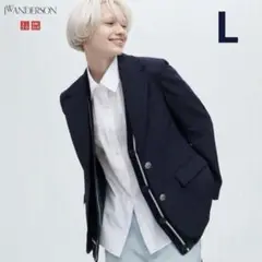 【美品】UNIQLO JWANDERSON 感動ブレザー ジャケット 紺ブレ L