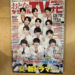 おとなのデジタルTVナビ　2025年8月号