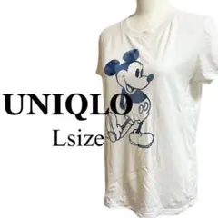 【人気アイテム】 UNIQLO ユニクロ ディズニーコラボT L 定番スタイル☆