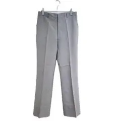 Jazz slacks スラックス グレー M カジュアル 美脚 おしゃれ