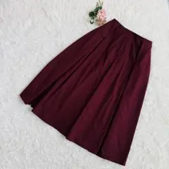 Luftrobe フレアスカート 裏地付き 36 S相当（802）