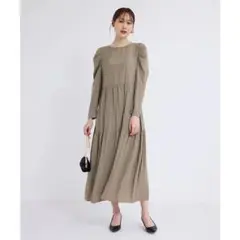 ROPE’ PICNIC ティアードロングワンピース