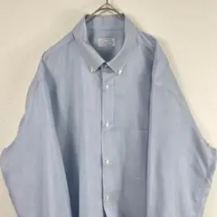 美品 エルメネジルドゼニア Ermenegildo Zegna シャツ 青