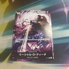 マーシャル・D・ティーチ 交流会 プロモーションパック 四皇 ワンピースカード