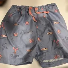 男の子用水着 海の生物プリント