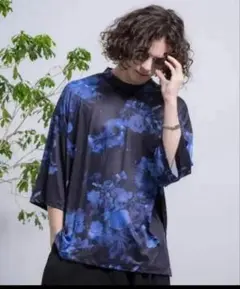 Casper John ボタニカルグラフィック コラボ ビッグTシャツ M