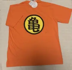 新品　ドラゴンボールオレンジ色 亀マーク Tシャツ 3L 訳あり