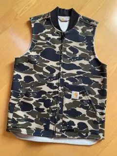 本日限り値下げ!Carhartt カモフラージュ ベスト Sサイズ m96055096969_1.jpg?1734164395