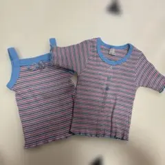 petit main 80cm 2枚セット トップス