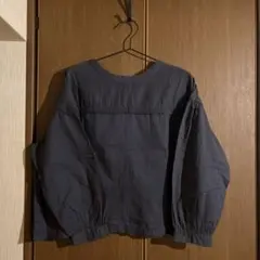 SUN VALLEY コットンブラウス(ネイビー)
