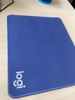 Logitech 青色 マウスパッド