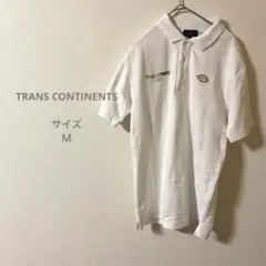 TRANS CONTINENTS GOLF ポロシャツ