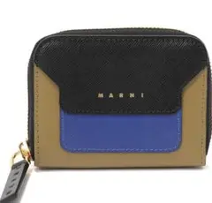 MARNI マルニ サフィアーノバイカラーレザーウォレット