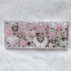 ピンク　デコケース　埋め尽くし