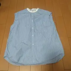 値下！ジムフレックス　ノースリーブバンドカラーシャツ　サイズ14 J-1425