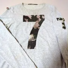 イケメン　usualis tシャツ　スパンコール