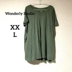 Wonderly Studio XXL グリーン Tシャツ